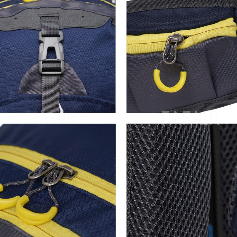 Mochila Camping Impermeável 40L - Desportivo Trekking - PescaAqui