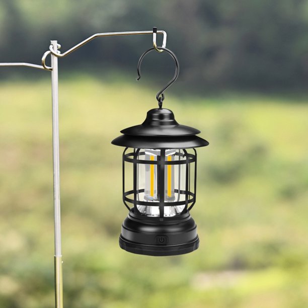 Lamparina Portátil Elétrica com Iluminação 360° - PescaAqui