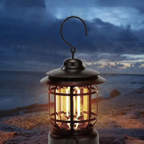 Lamparina Portátil Elétrica com Iluminação 360° - PescaAqui