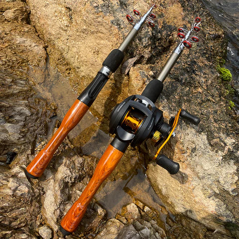 Vara de Pesca Telescópica Carretilha/Molinete ProFish - GHOTDA - PescaAqui