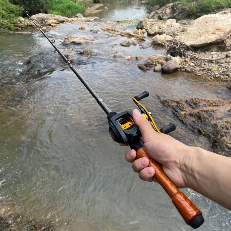 Vara de Pesca Telescópica Carretilha/Molinete ProFish - GHOTDA - PescaAqui