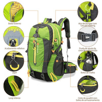 Mochila Camping Impermeável 40L - Desportivo Trekking - PescaAqui