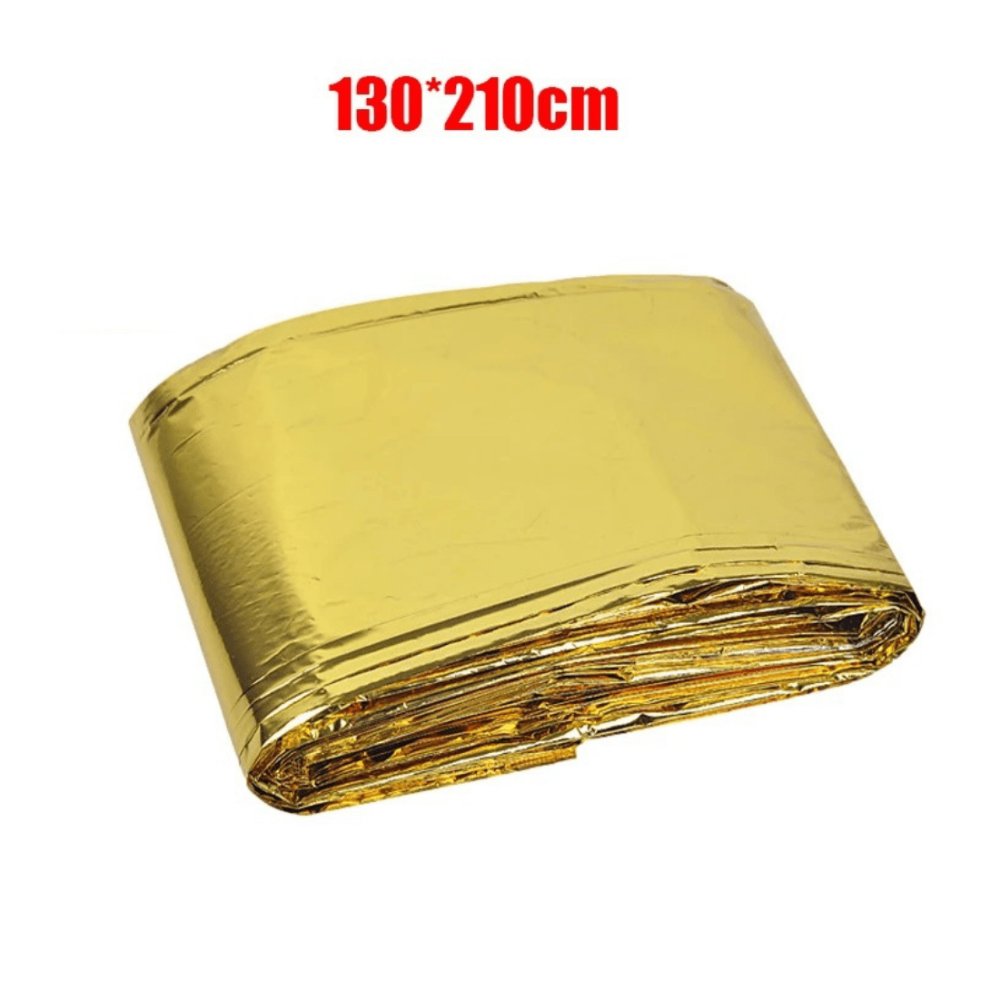 Cobertor Térmico de Emergência - Foil - PescaAqui