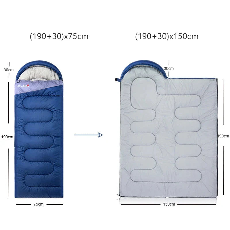 Saco de Dormir BSWolf Ultralight Impermeável - PescaAqui