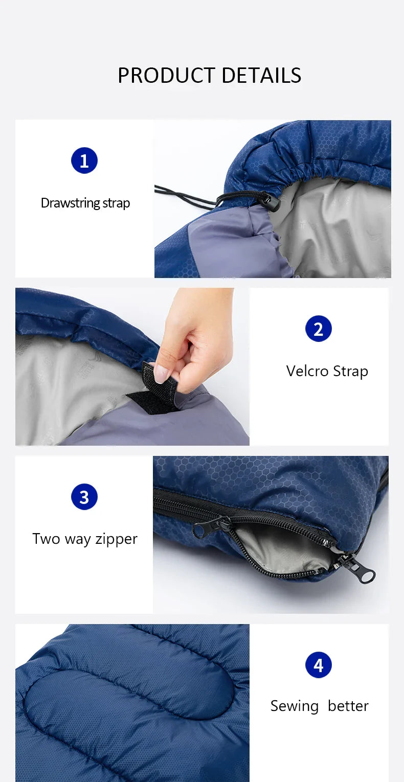 Saco de Dormir BSWolf Ultralight Impermeável - PescaAqui