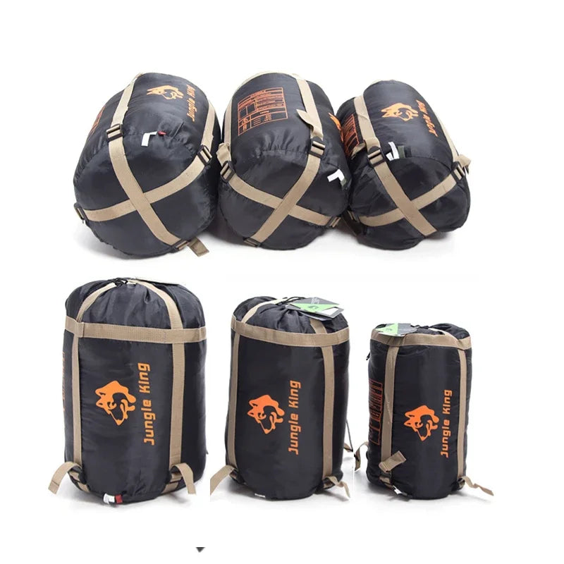 Saco de Dormir JUNGLEKING CY0904 Ultralight Impermeável 4 Estações 10℃/0℃/-5℃ - PescaAqui