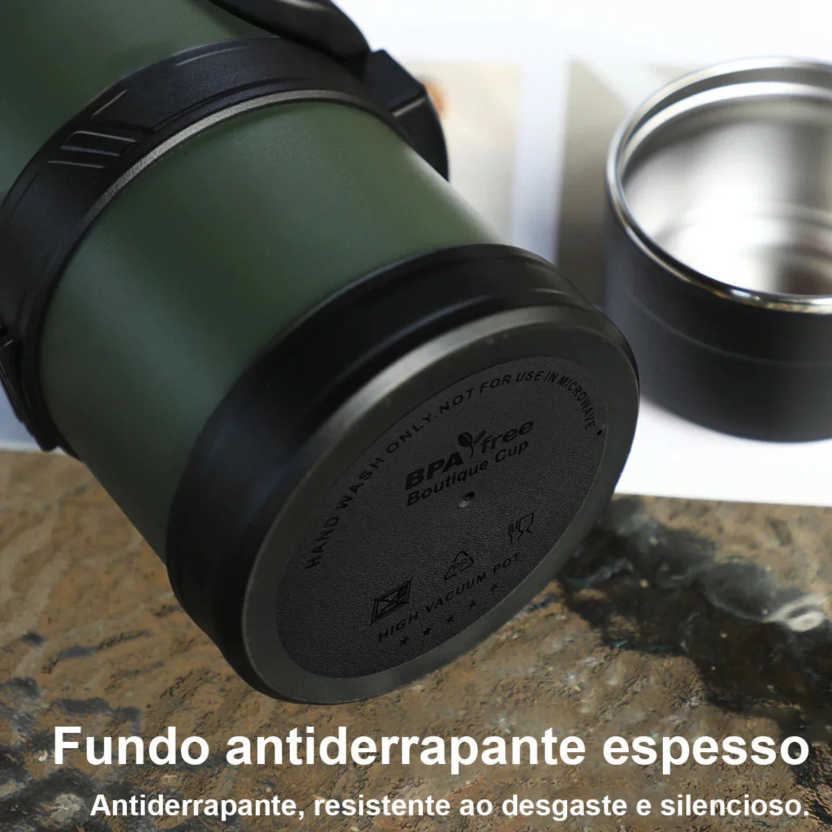 Garrafa Térmica de Aço Inoxidável Isolada a Vácuo - Modus - PescaAqui