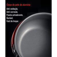 Kit Panelas de Acampamento 4 em 1 - PotSets - PescaAqui