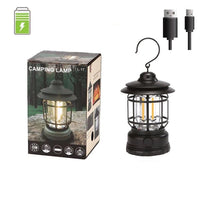Lamparina Portátil Elétrica com Iluminação 360° - PescaAqui