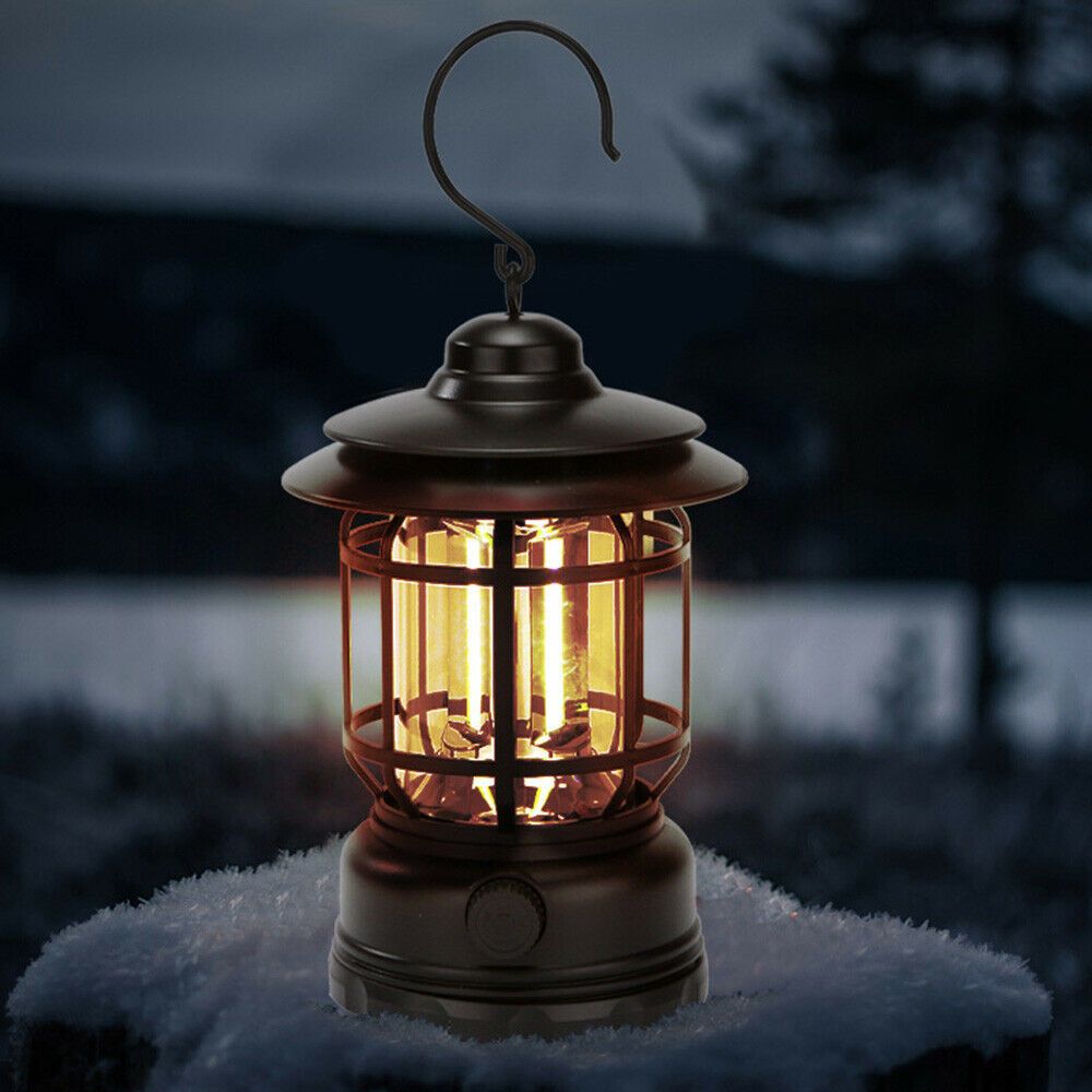 Lamparina Portátil Elétrica com Iluminação 360° - PescaAqui