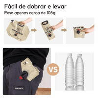 Mini Bolsa de Água Portátil para Camping 8L - Hike Man - PescaAqui