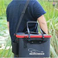 Balde Portátil para Pescados e Iscas - Mikanuo - PescaAqui