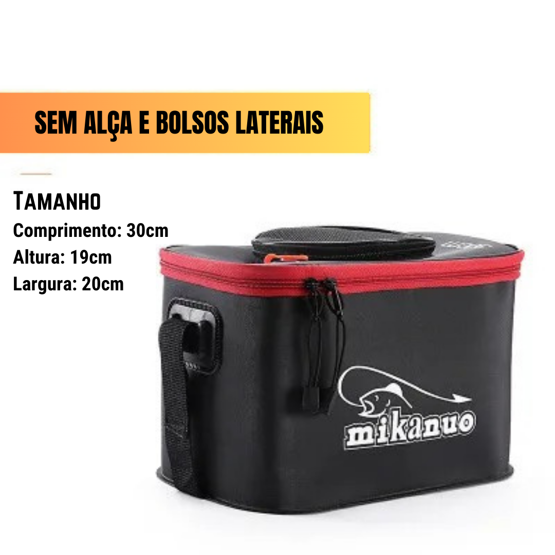 Balde Portátil para Pescados e Iscas - Mikanuo - PescaAqui