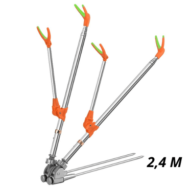 Suporte Para Vara de Pesca Articulado Ajustável - PescaAqui