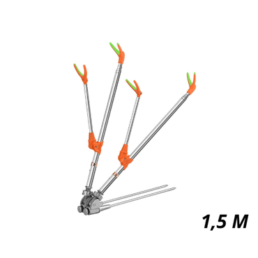 Suporte Para Vara de Pesca Articulado Ajustável - PescaAqui