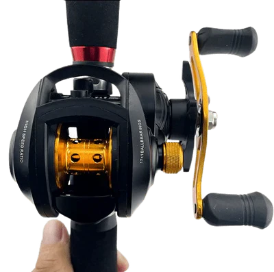 Carretilha de Pesca Ghotda GF2000 18 Rolamentos e Drag 8kg - PescaAqui