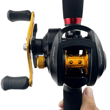 Carretilha de Pesca Ghotda GF2000 18 Rolamentos e Drag 8kg - PescaAqui