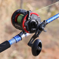 Carretilha de Pesca Perfil Alto - 25kg Max Drag 3+1 Rolamentos - Sougayilang - PescaAqui