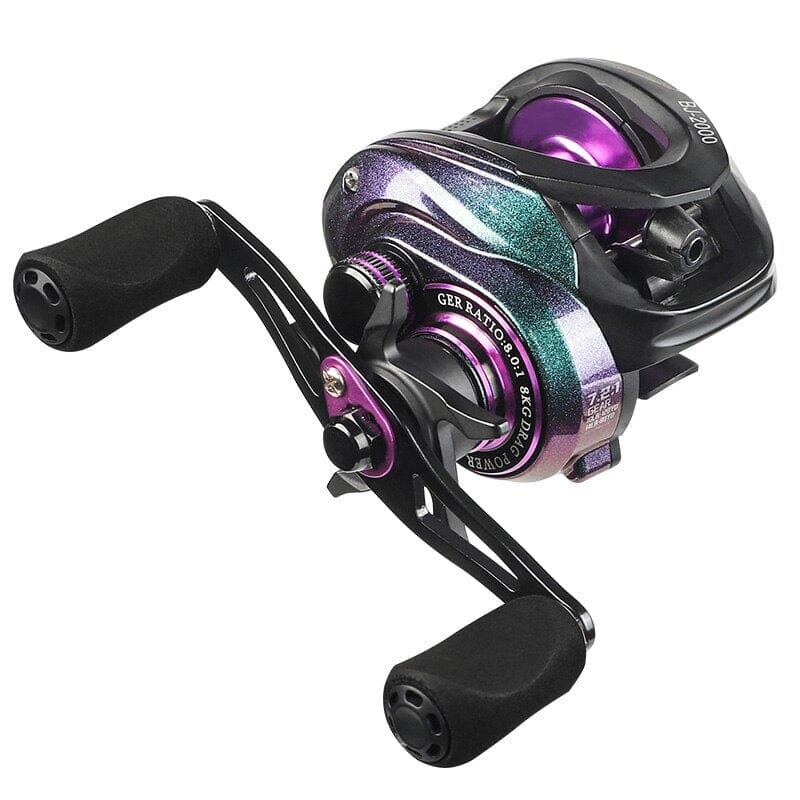 Carretilha de Pesca Profissional Drag 8Kg - PescaAqui