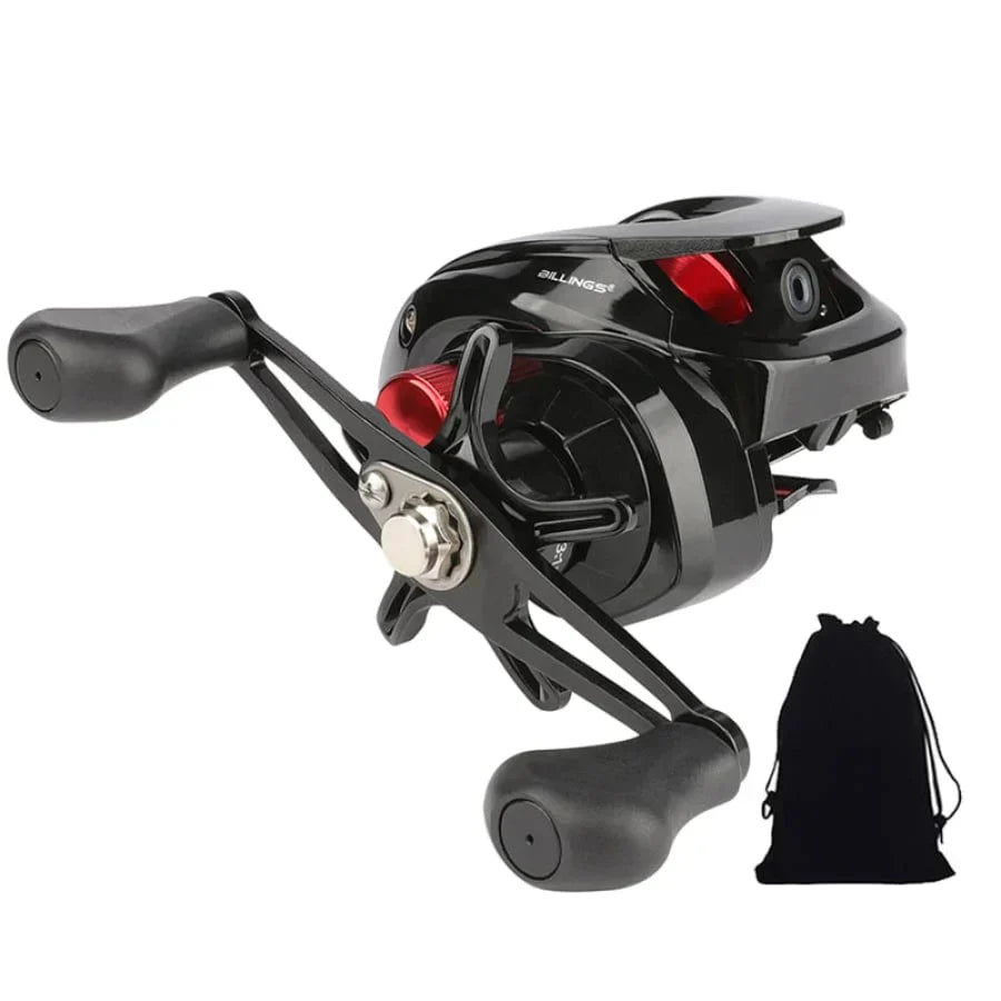 Carretilha de Pesca Profissional GLS AS200 Drag 8kg Ultra Leve - PescaAqui