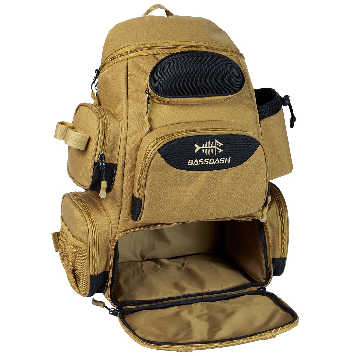 Mochila de Pesca Bassdash - Tática Leve com Caixa de Iscas Multifuncional - PescaAqui