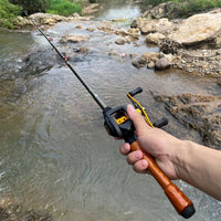 Vara de Pesca Telescópica Carretilha/Molinete ProFish - GHOTDA - PescaAqui