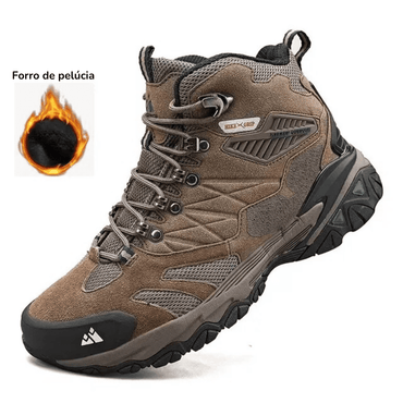 Bota Tática de Camurça Pelúcida - Hike Grip - PescaAqui