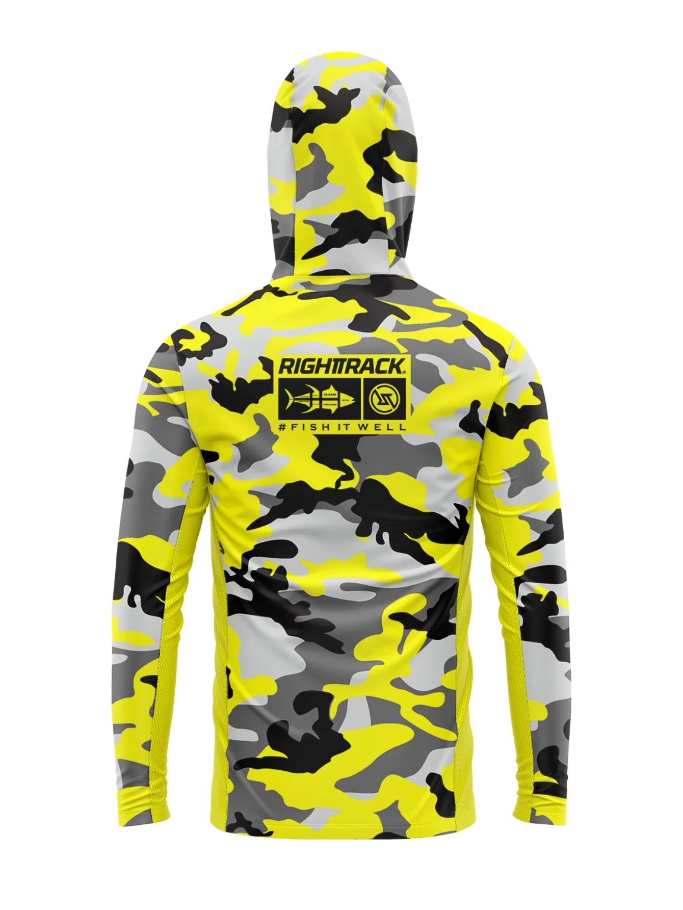 Camiseta de Pesca RIGHTTRACK - Proteção Solar UPF50+ - PescaAqui