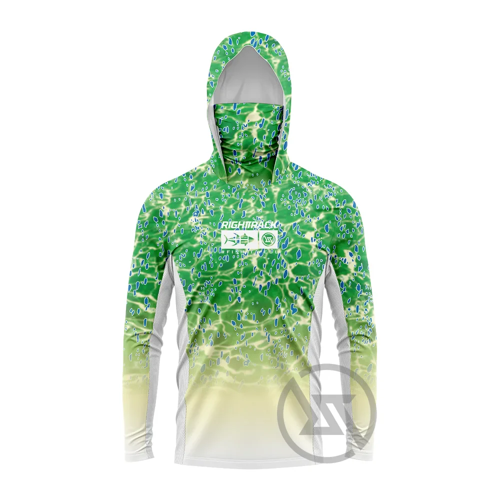 Camiseta de Pesca RIGHTTRACK - Proteção Solar UPF50+ - PescaAqui