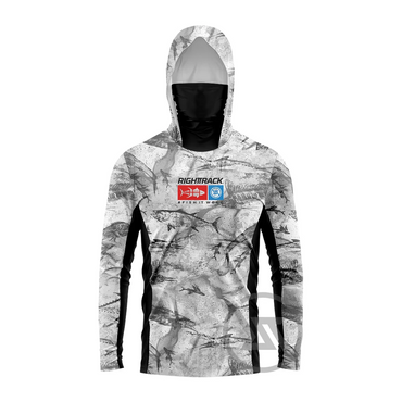 Camiseta de Pesca RIGHTTRACK - Proteção Solar UPF50+ - PescaAqui